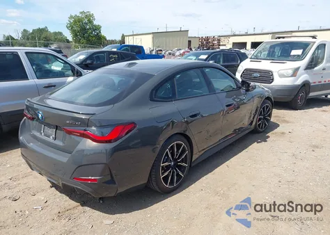 2024 BMW I4 Edrive40 из США, поврежденный, VIN WBY73AW08RFS87633